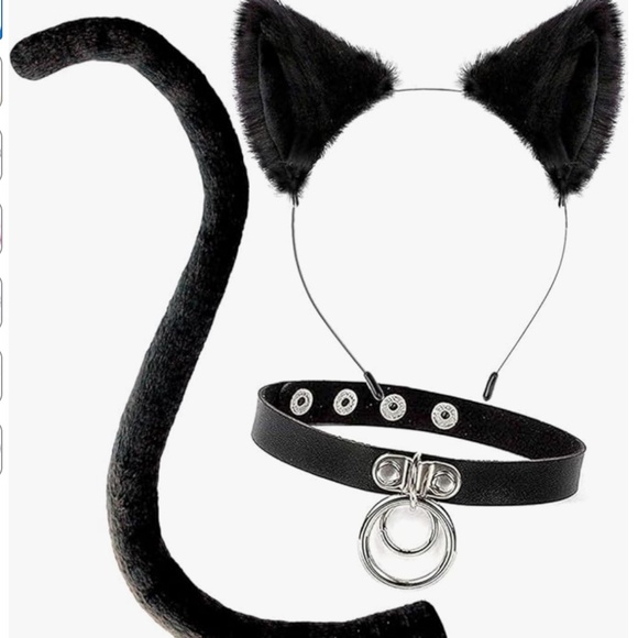 Amazon Black Cat Costume Set - Picture 1 of 6
